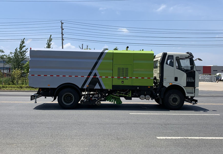 一汽解放J6洗掃車(chē)16方圖片