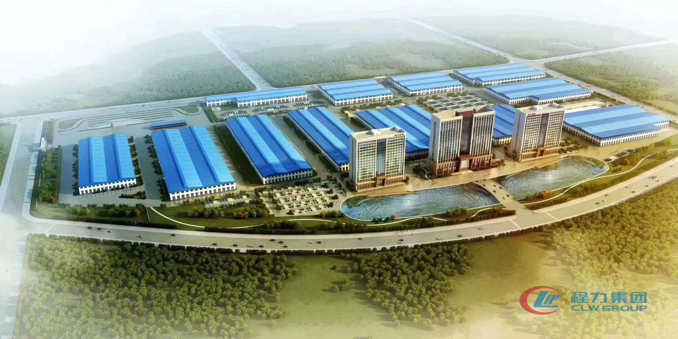 程力新廠(chǎng)區(qū)高清效果圖